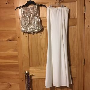 2 - Piece prom dress